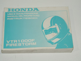 Fahrerhandbuch Honda VTR 1000 F