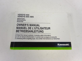 Instructieboekje Kawasaki VERSYS 650