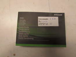Fahrerhandbuch Kawasaki Z 650