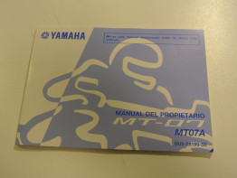 Instructieboekje Yamaha MT 09