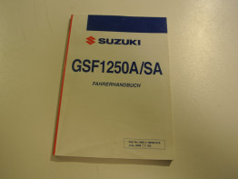 Manuel Suzuki GSF 1250 Bandit 