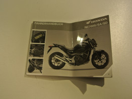 Fahrerhandbuch Honda NC 700 S