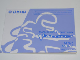 Instructieboekje Yamaha MT 07