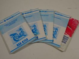 Fahrerhandbuch Suzuki GSX R 750