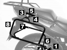 Kofferbeugel set Honda CBF 600