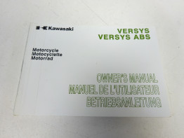 Instructieboekje Kawasaki VERSYS 650