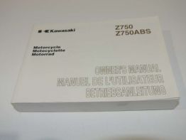 Instructieboekje Kawasaki Z 750