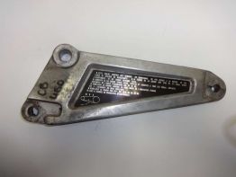 Schetsplaat links Honda CB 450