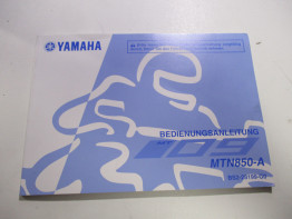 Fahrerhandbuch Yamaha MT 09