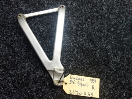 Duo voetsteun rechts Ducati 916