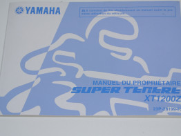 Instructieboekje Yamaha XT 1200 Z Super Tenere