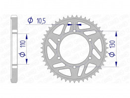 Achtertandwiel Yamaha YZF R1
