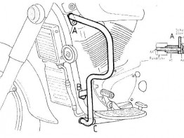 Motorschutzbugel Sturzbugel Suzuki VL 1500 Intruder
