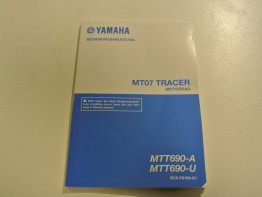 Instructieboekje Yamaha Tracer 700
