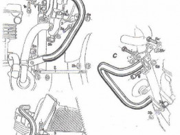 Valbeugel Kawasaki KLE 500