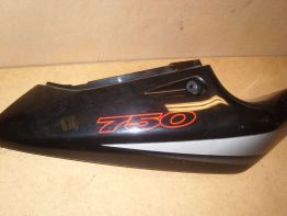 Rechter achterkant Suzuki GSX R 750