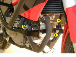 Valbeugel Honda CBR 125 R