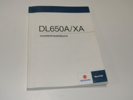 Instructieboekje Suzuki DL 650 V STROM