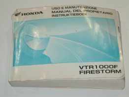 Instructieboekje Honda VTR 1000 F