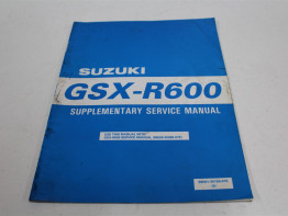 Werkplaatshandboek Suzuki GSX R 600