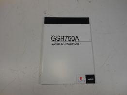 Instructieboekje Suzuki GSR 750