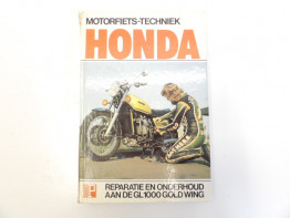 Instruction manual Honda Goldwing GL