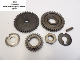 Engine parts Yamaha XVS 650 Dragstar
