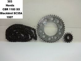 Ketting en tandwielset Honda CBR 1100 XX