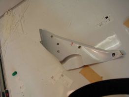 Cowl left inner Yamaha YZF R1