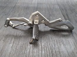 Main step holder left Triumph Tiger 1050