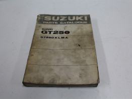 Parts book Suzuki GT 250
