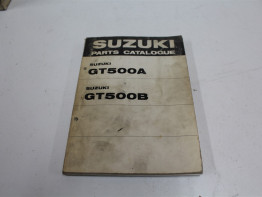 Parts book Suzuki GT 500