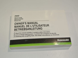 Fahrerhandbuch Kawasaki Z 900