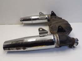 Uitlaat Honda VT 700 750