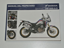 Instructieboekje Honda CRF 1000 Africa Twin