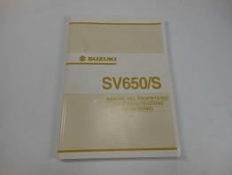 Manuel Suzuki SV 650