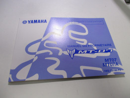 Instructieboekje Yamaha MT 07
