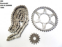 Ketting en tandwielset Kawasaki ZX 9 R