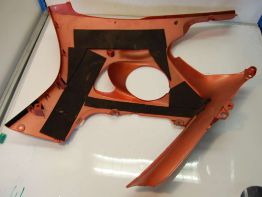 Untere verkleidung links Honda CBR 600 F