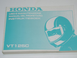 Instructieboekje Honda VT 700 750