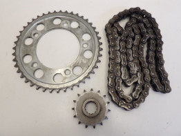 Chain and sprocket kit Honda CBR 600 F