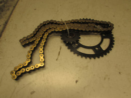 Chain and sprocket kit Honda CB 600 F