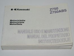 Instructieboekje Kawasaki Z 750