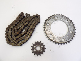 Ketting en tandwielset Kawasaki GPX 400