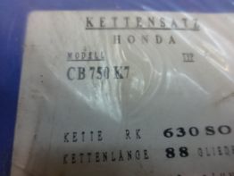 Ketting en tandwielset Honda CB 750 