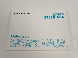 Fahrerhandbuch Kawasaki Z 750