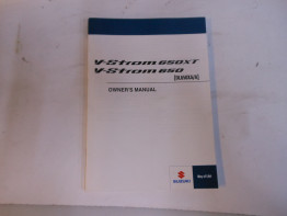 Instructieboekje Suzuki DL 650 V STROM