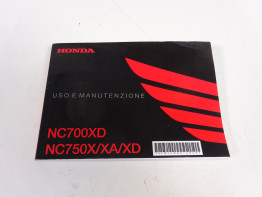 Instructieboekje Honda NC 700 X
