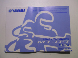 Fahrerhandbuch Yamaha MT 07