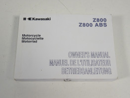Instructieboekje Kawasaki Z 800